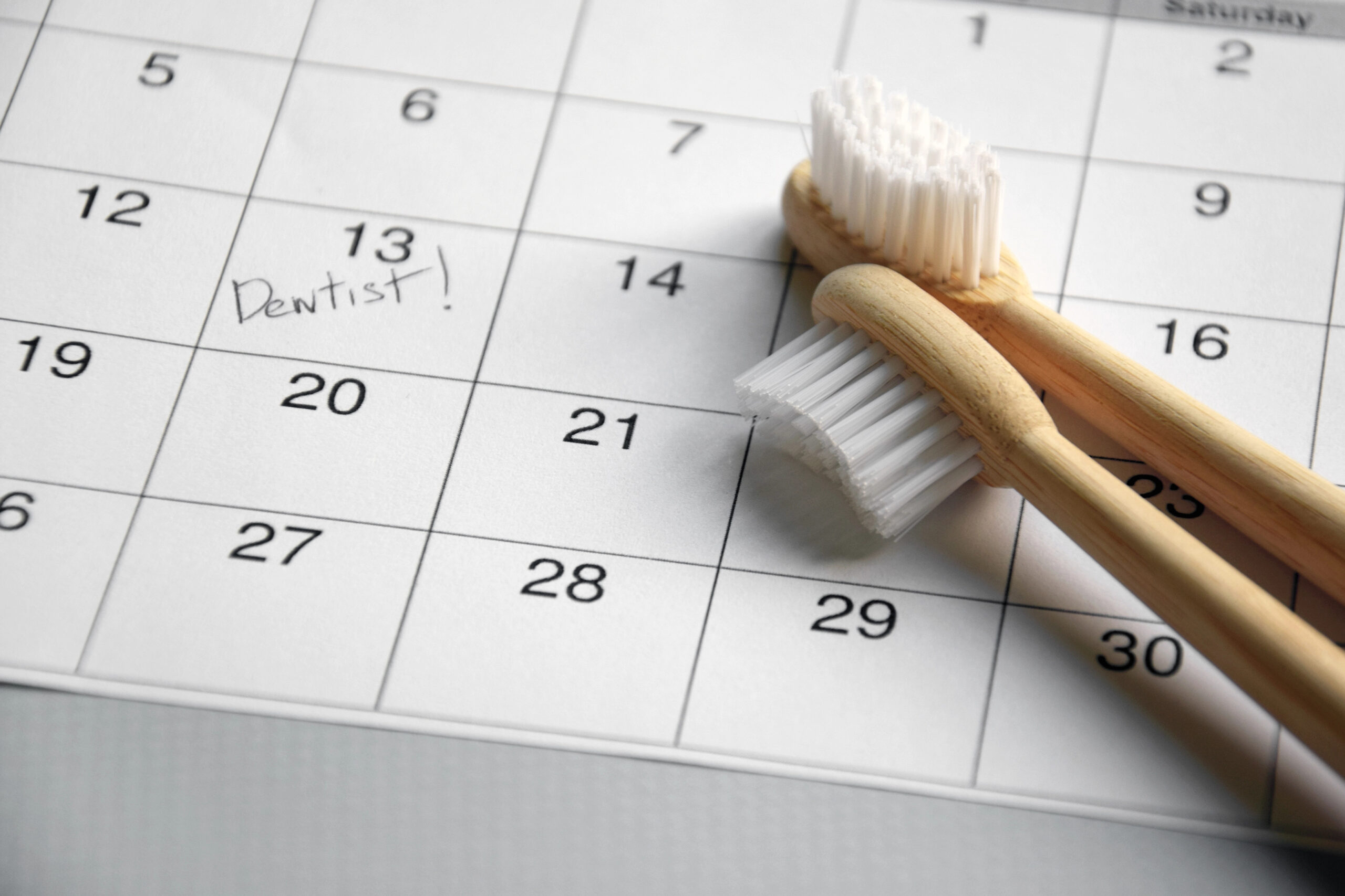 5. How often do you visit a dentist for a check up scaled